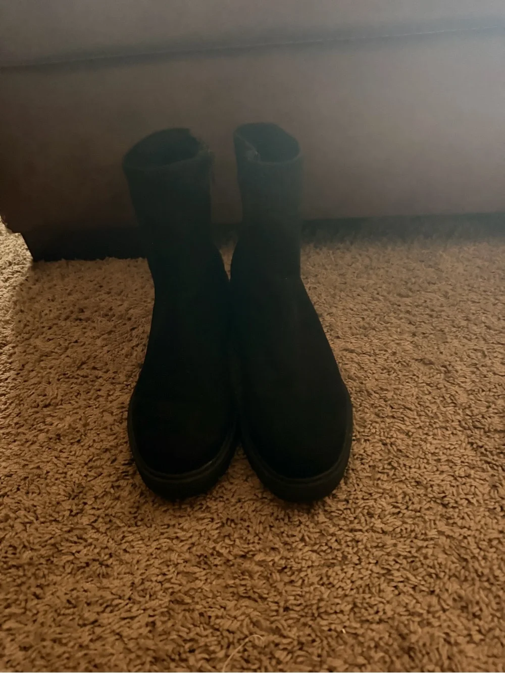 Women’s Black Chelsea Booties